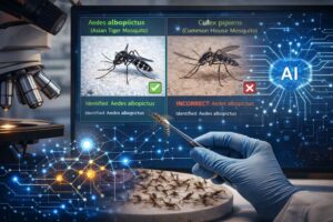 Intelligenza artificiale e zanzare: come la tecnologia aiuta a riconoscerle per prevenire malattie