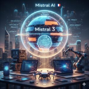 Mistral lancia la famiglia Mistral 3: dagli agenti enterprise all’AI su dispositivo