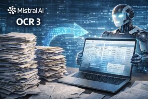 Mistral AI lancia OCR 3 per digitalizzare i documenti aziendali con un tasso di successo del 74%