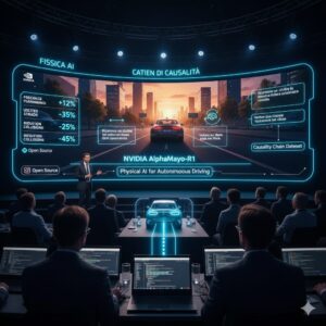 NVIDIA presenta AlphaMayo-R1, il nuovo modello open source per migliorare la guida autonoma