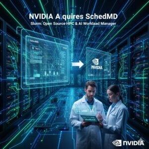 Nvidia rafforza il software con l’acquisizione di SchedMD, per l’HPC e la gestione dei carichi di lavoro AI