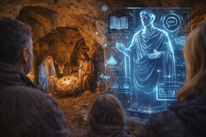 Orvieto esplora il presepe di Marco Sciarra con Pilato e intelligenza artificiale