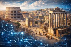 Come l’intelligenza artificiale ricostruisce l’Antica Roma e perché non va presa come una verità assoluta