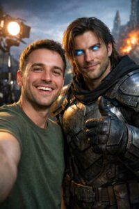 Video-selfie con star e personaggi dei fumetti stanno invadendo i social grazie all’AI