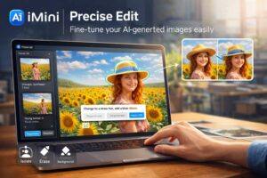 iMini AI lancia Precise Edit per la generazione di immagini nel 2026