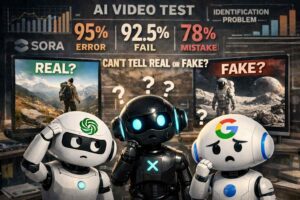 I chatbot AI faticano a riconoscere video generati con Sora