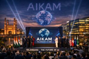 Il Telangana lancia la piattaforma AI AIKAM al Forum Economico Mondiale di Davos
