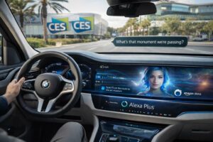 BMW iX3 con Alexa Plus per una nuova interazione uomo-veicolo