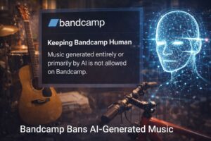 Bandcamp vieta la musica generata dall’intelligenza artificiale per proteggere la creatività umana