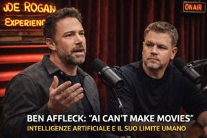 Ben Affleck, intelligenza artificiale e cinema: perché la creatività non può essere automatizzata