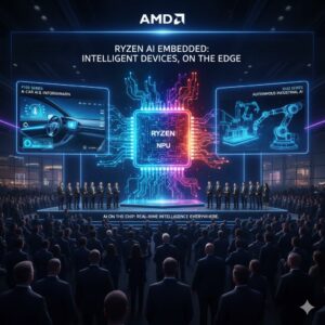 CES 2026: AMD presenta la serie Ryzen AI Embedded, per esperienze immersive e applicazioni AI nel mondo reale