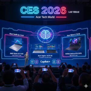 CES 2026: Acer porta nei Copilot+ PC i processori AMD Ryzen AI 400 Series