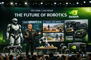 CES 2026: Nvidia presenta una piattaforma robotica completa per l’intelligenza fisica