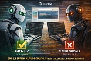 Cursor: GPT-5.2 supera Claude Opus 4.5 nei compiti autonomi di lunga durata