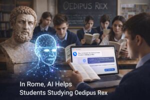 L’Edipo Re di Sofocle grazie all’AI all’Istituto Santa Maria di Roma