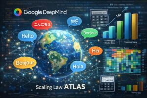 ATLAS di Google DeepMind, la nuova legge di scala per l’intelligenza artificiale multilingue