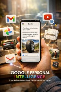 Google Gemini Personal Intelligence: l’assistente AI per Gmail, Google Photos e YouTube