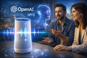 OpenAI sta costruendo un nuovo modello vocale in vista del lancio di un nuovo dispositivo AI