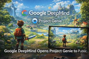 Project Genie di Google DeepMind: il modello di mondo che crea universi interattivi da testo e immagini