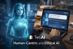 TetiAI e l’idea di un’intelligenza artificiale etica che stimola il pensiero umano
