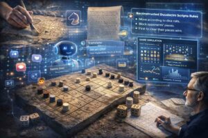 L’Intelligenza Artificiale ricostruisce le regole dell’antico gioco romano Duodecim Scripta