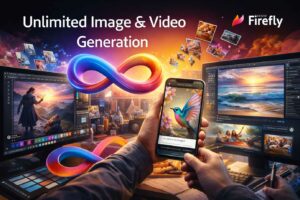 Adobe Firefly apre alla generazione illimitata di immagini