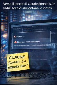 E’ imminente il debutto di Claude Sonnet 5.0?