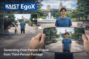 EgoX di KAIST: generare video in prima persona partendo da riprese in terza persona