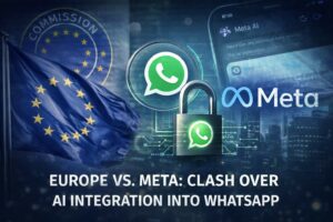 Europa vs. Meta per garantire la libera concorrenza nell’AI su WhatsApp