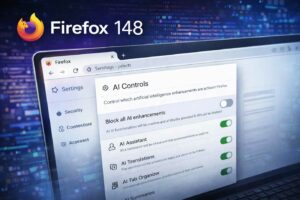 Firefox 148 introduce gli AI Controls per gestire o disattivare l’intelligenza artificiale
