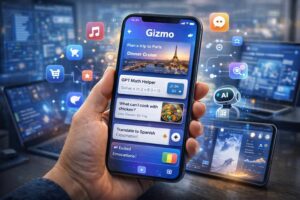 Gizmo, la piattaforma che usa AI per creare e condividere mini app interattive su smartphone