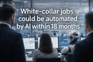Microsoft: l’intelligenza artificiale potrebbe automatizzare i lavori da ufficio entro 18 mesi