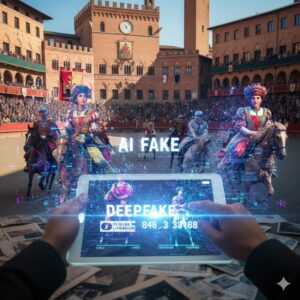 Il Palio di Siena si scontra con deepfake e fake news