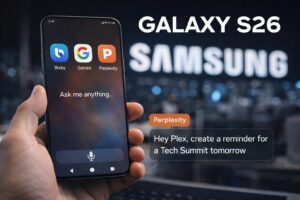 Integrazione multi-agente nel Samsung Galaxy S26: nel nuovo telefono ci sarà l’AI di Perplexity insieme a Bixby e Google