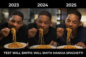 Il video virale di Will Smith e gli spaghetti: perché è diventato un test per l’intelligenza artificiale