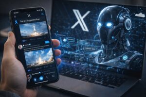 L’intelligenza artificiale di Grok sta modificando la scelta dei post su X