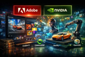 Integrazione dei modelli Adobe Firefly sulle schede video NVIDIA per velocizzare la grafica e il marketing 3D