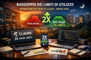 Anthropic raddoppia temporaneamente i limiti di utilizzo di Claude: più messaggi e potenza per utenti e programmatori