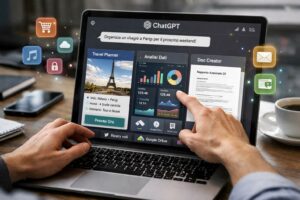 Come funzionano tecnicamente le applicazioni integrate in ChatGPT: API, agenti e backend