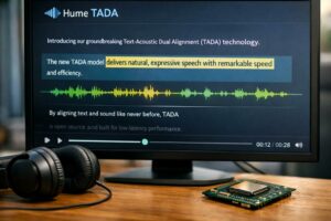 Hume AI presenta TADA, nuova tecnologia TTS che riduce i token audio e accelera la generazione vocale