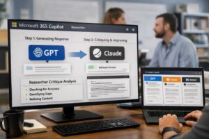 Microsoft introduce la verifica multi-modello in Copilot: GPT genera e Claude controlla per ridurre errori e allucinazioni
