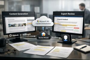 Microsoft introduce Critique in Copilot Researcher: il nuovo sistema multi-modello per migliorare l’accuratezza AI