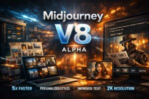 Midjourney V8 Alpha: il nuovo modello di generazione visiva tra personalizzazione algoritmica e ottimizzazione dei tempi di rendering
