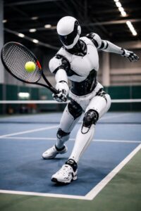 Robot che giocano a tennis: un passo avanti nel controllo motorio AI