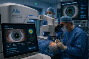 Chirurgia della cataratta con laser AI: il sistema Ally e cosa cambia per pazienti e medici