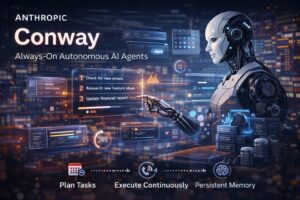 Anthropic lavora a Conway, sistema operativo per agenti AI sempre attivi