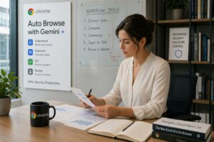 Auto Browse in Google Chrome: Agenti Gemini compilano moduli e confrontano dati al posto tuo