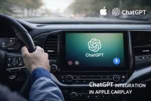 ChatGPT arriva su Apple CarPlay con iOS 26.4