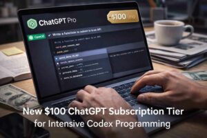 ChatGPT Pro da 100 dollari: OpenAI introduce un livello intermedio con limiti Codex cinque volte superiori