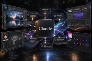 Claude arriva in Photoshop, Blender e Ableton: cosa cambia per chi lavora con immagini, 3D e musica